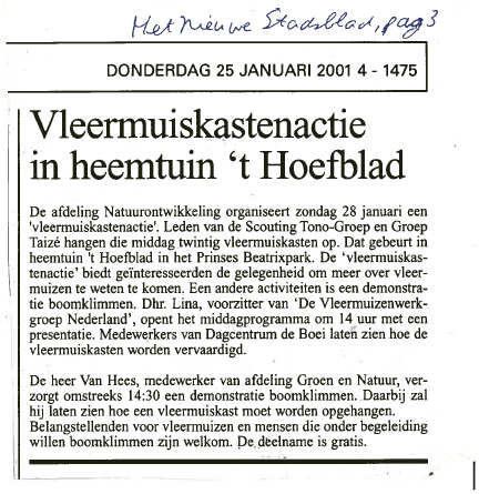 Het Nieuwe Stadsblad van 25 januari 2001, pagina 3
