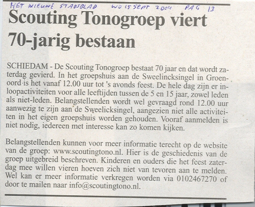 Pagina 13 van het Nieuwe Stadsblad van 15 september 2004