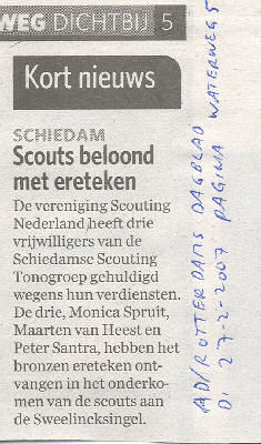 Algemeen Dagblad/Rotterdams Dagblad van 27 februari 2007, pagina Waterweg 5