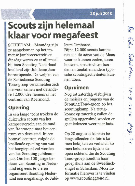 De Echo Schiedam van 28 juli 2010, pagina 11