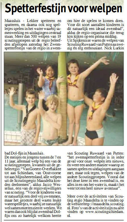 De Maassluise Courant de Schakel (Maassluis en Maasland) van 3 november 2011, pagina 23