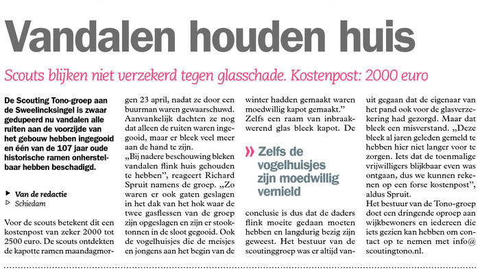 Het Nieuwe Stadsblad van 2 mei 2012