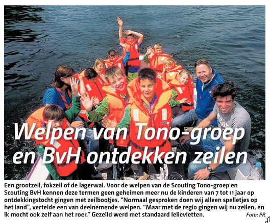  Op pagina 35 van de Maassluise Courant van 26 juni 2014