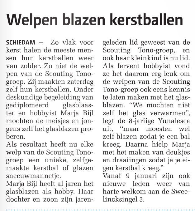 Het Nieuwe Stadsblad, 16 december 2015, pagina 22