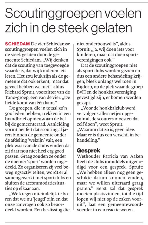 Het Algemeen Dagblad /Waterweg - 21 november 2018 - Pagina 6