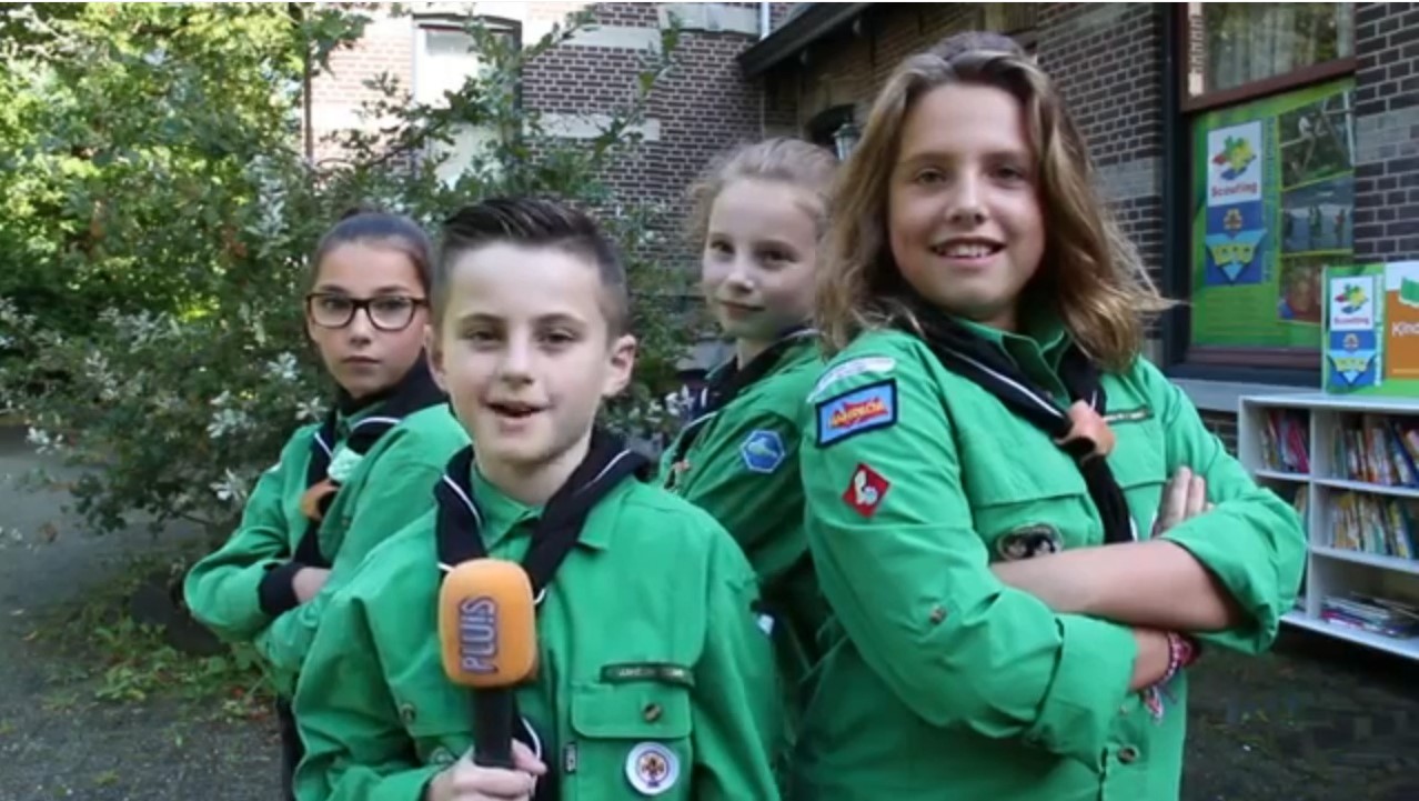 De Scouting Tono-groep is finalist bij Afval The Game voor de Gouden Kliko 2019