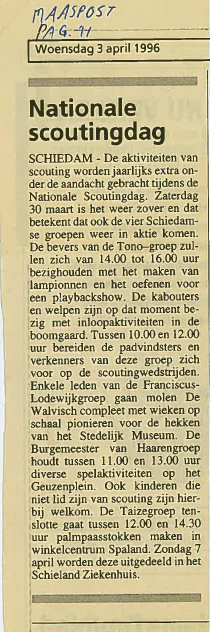 De Maaspost Schiedam van 3 april 1996 op pagina 11